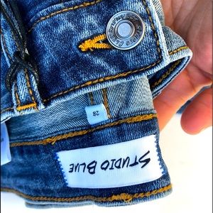 Studio Blue denim ankle jeans